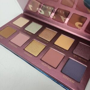 NEW No Box Lorac Unzipped OCEAN SUNSET Eyeshadow Palette‎ 10 Shades + Mirror